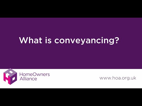 What is Conveyancing?