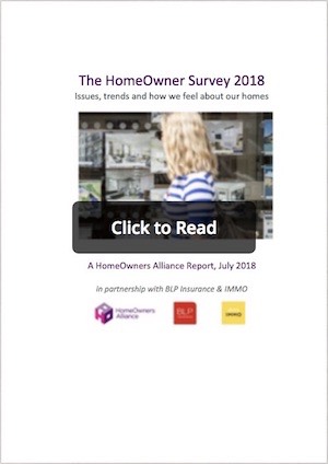 Online Publication of our Homeowners Survey for 2018