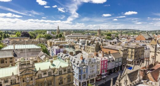 The best cities for first time buyers Oxford skyline