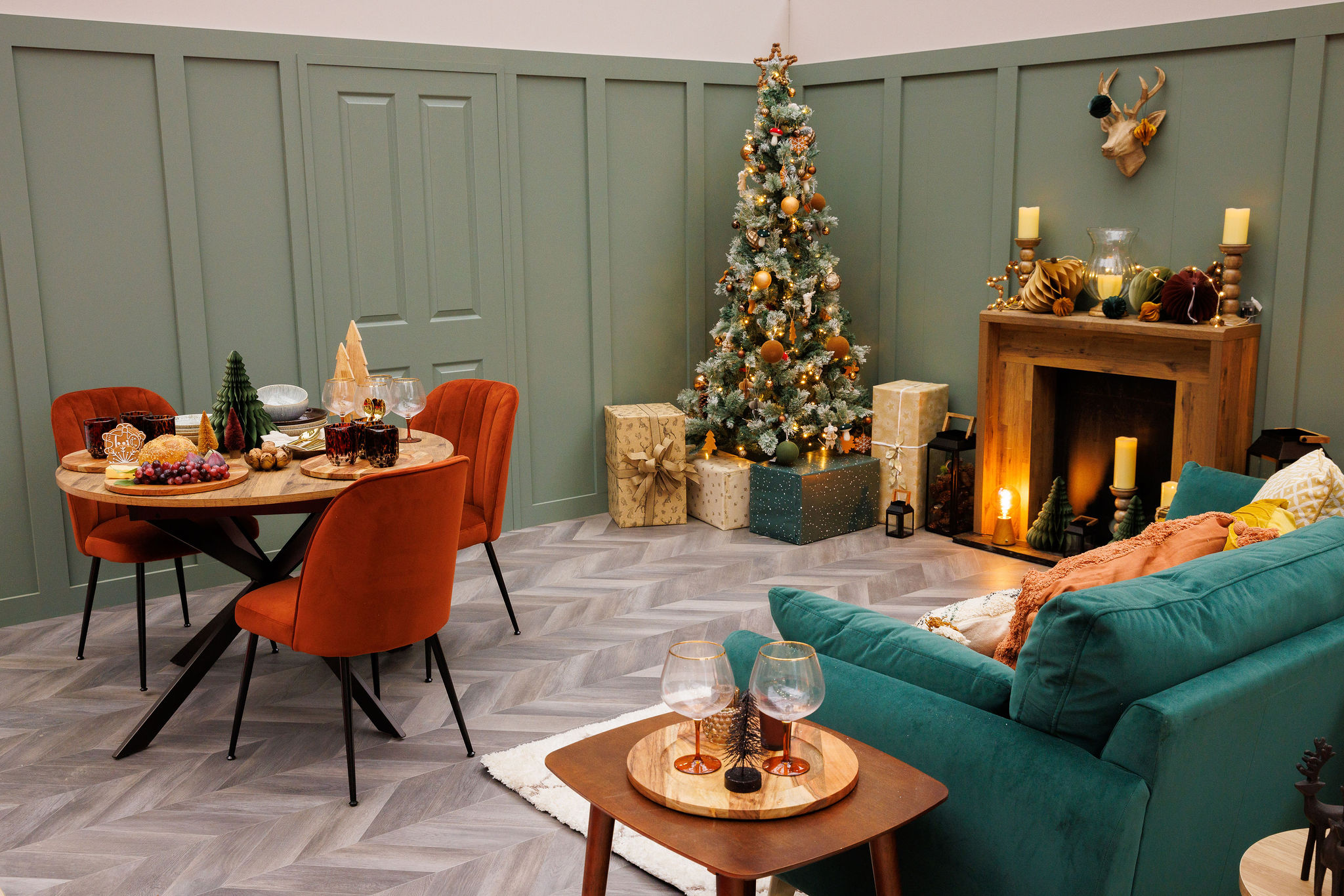 Home ready for Christmas